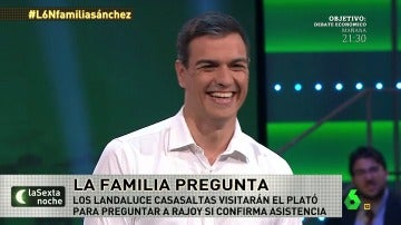 Pedro Sánchez en 'la familia pregunta'