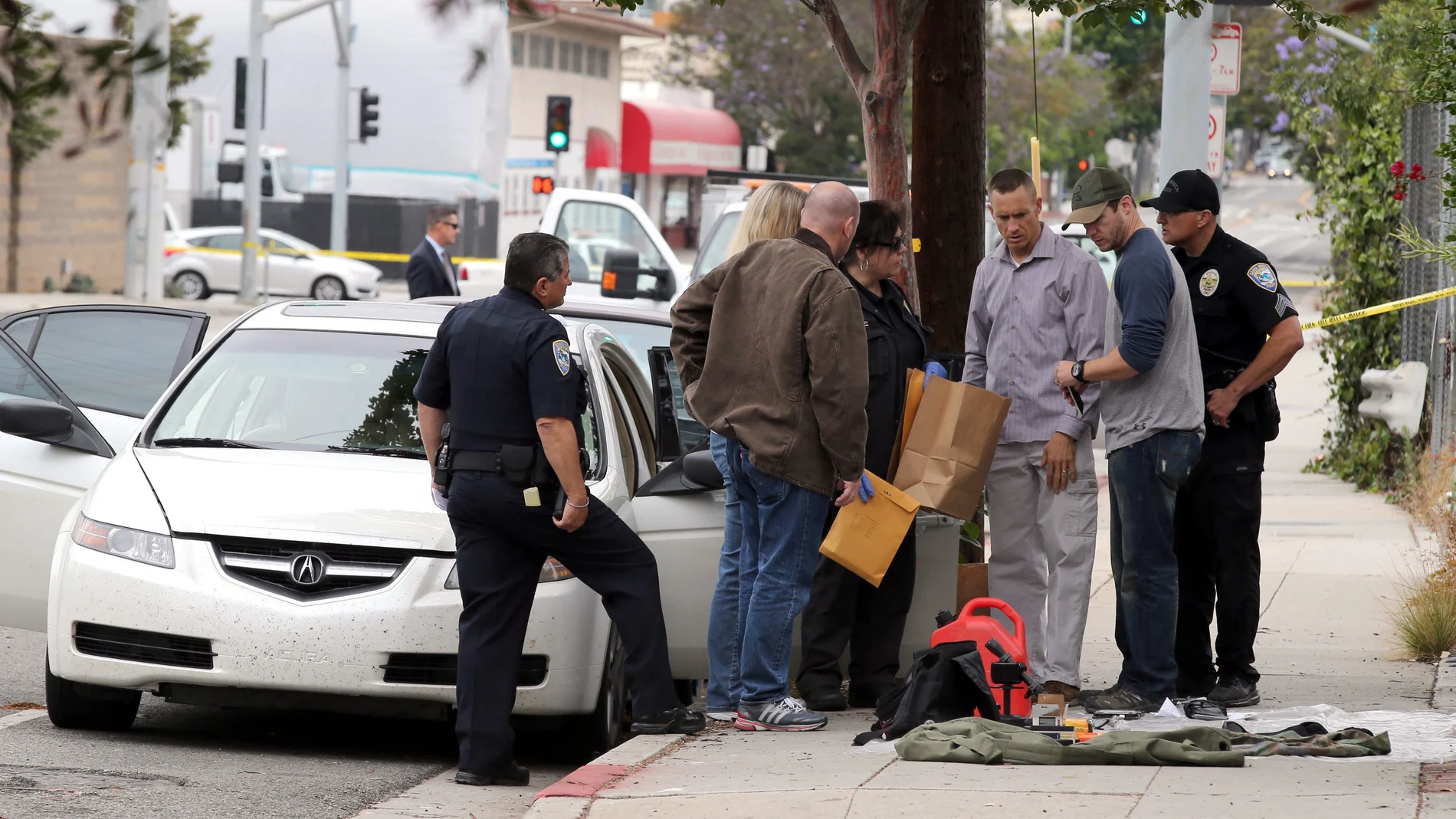El sospechoso iba armado y se dirigía a al festival del Orgullo Gay de Los Ángeles