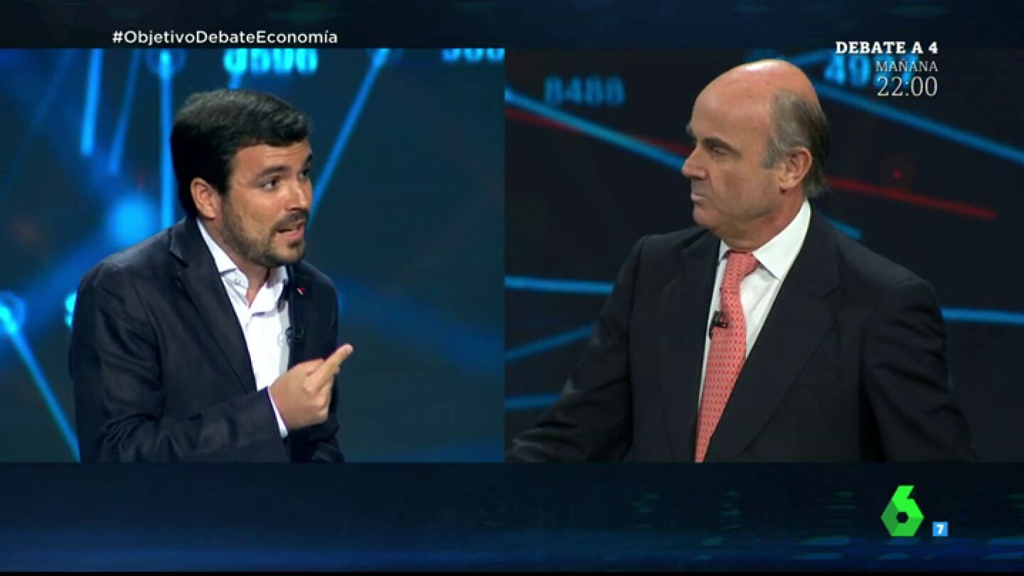 Alberto Garz&oacute;n y Luis de Guindos