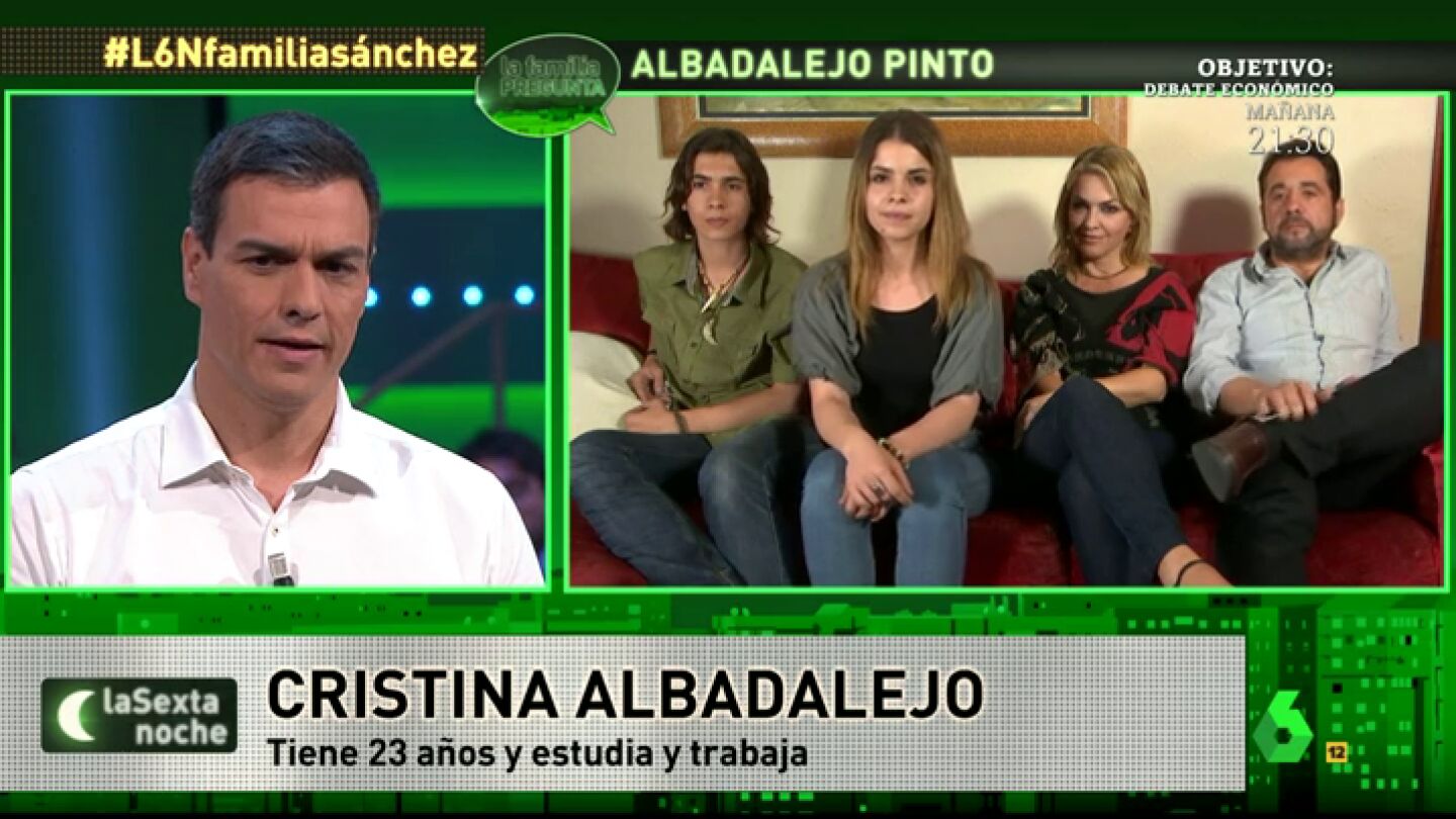 S&aacute;nchez en la familia pregunta