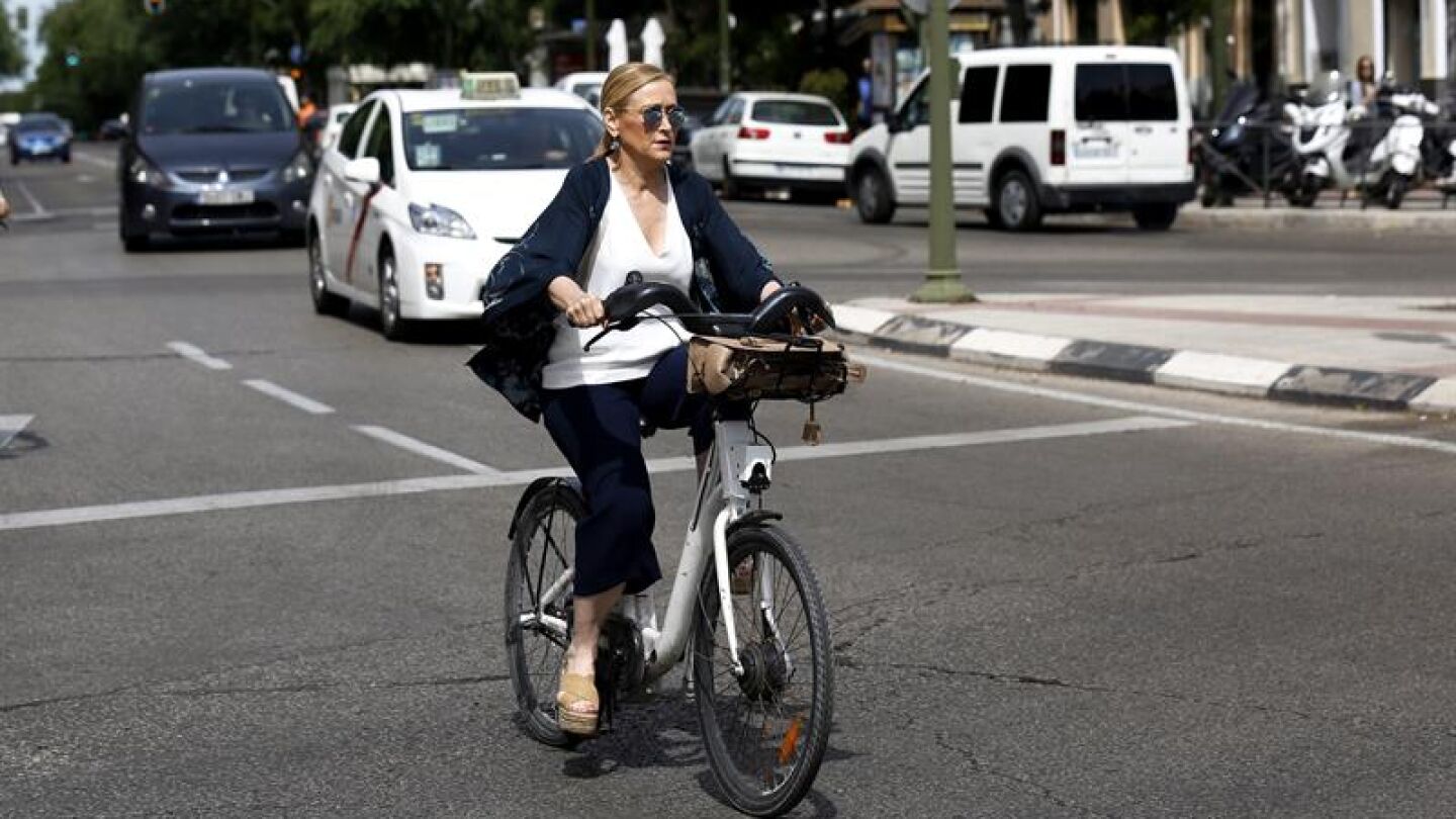 La presidenta de la Comunidad de Madrid, Cristina Cifuentes