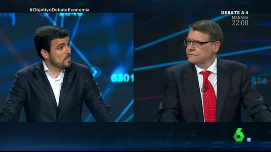 Alberto Garzón y Jordi Sevilla Alberto Garzón y Jordi Sevilla
