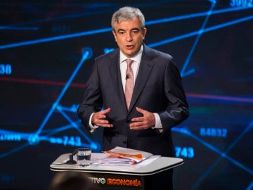 Luis Garicano en el plató de 'El Objetivo Economía' Luis Garicano en el plató de 'El Objetivo Economía'