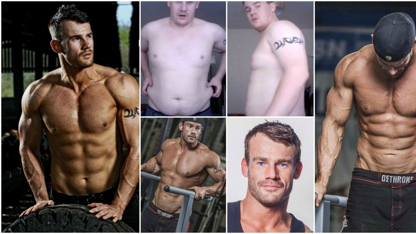 El espectacular cambio f&iacute;sico de Daniel Wheeler, de pesar 140 kilos a modelo profesional