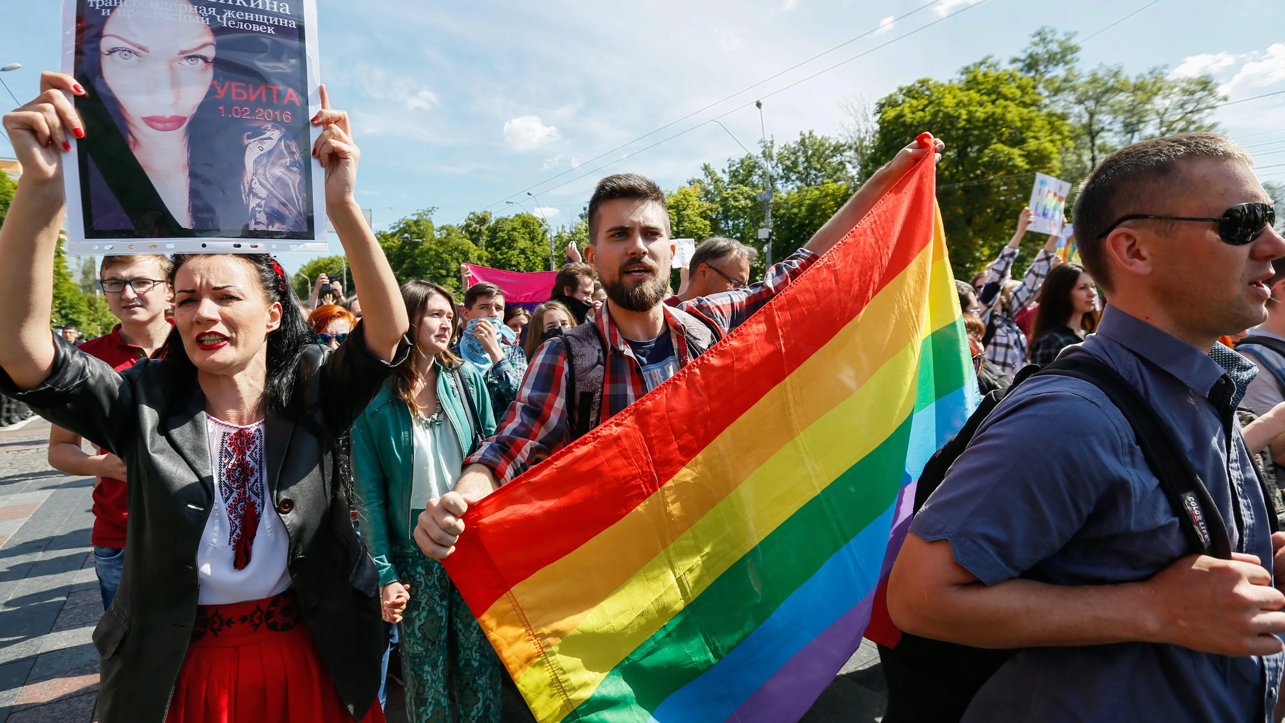 La extrema derecha trata de boicotear el desfile del Orgullo Gay en Ucrania