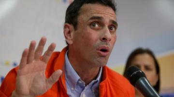 El opositor venezolano Henrique Capriles.