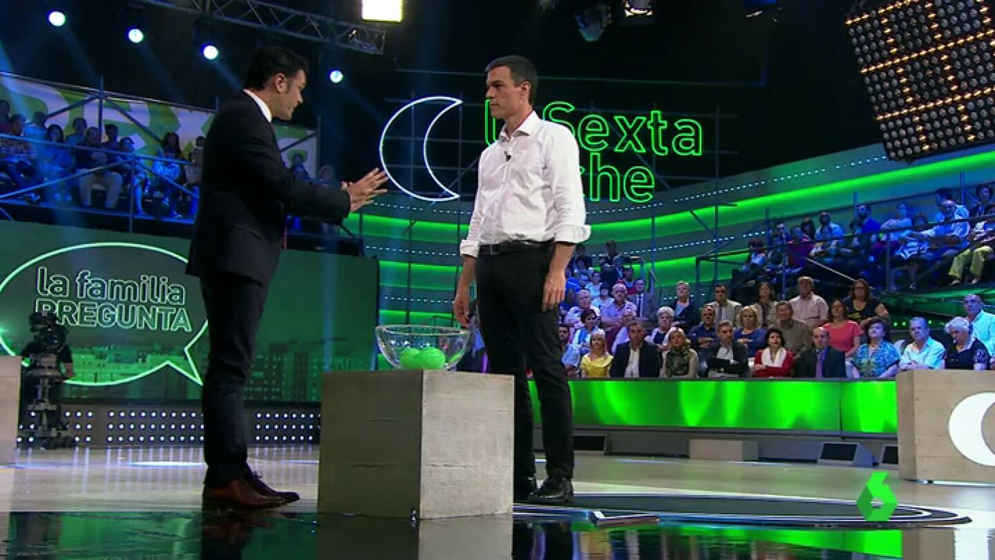 Pedro S&aacute;nchez en laSexta Noche