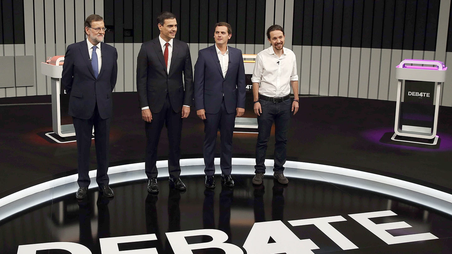 Los candidatos del Debate a 4 Los candidatos del Debate a 4
