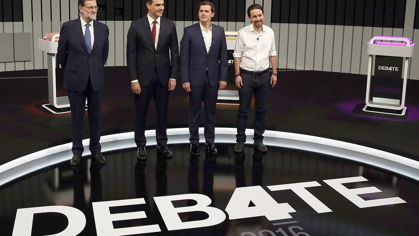 Los candidatos del Debate a 4