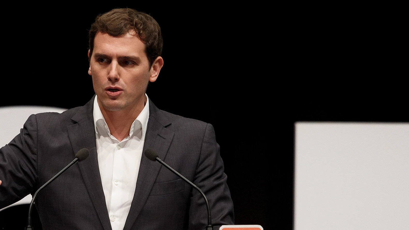 Albert Rivera en un mitin de Ciudadanos