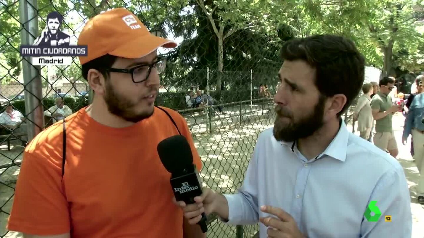 Gonzo entrevista a un simpatizante de Ciudadanos 