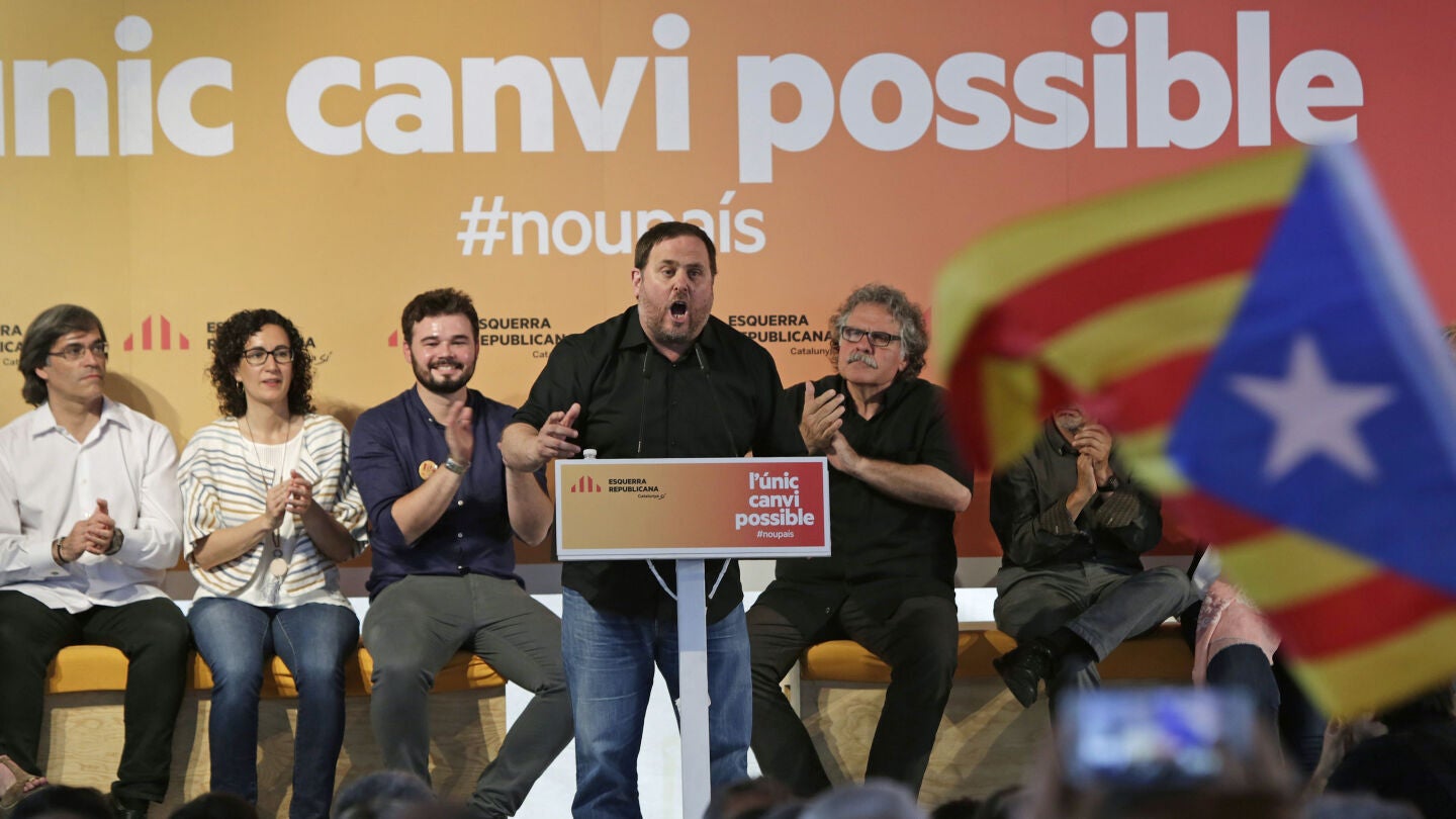 Oriol Junqueras, vicepresidente del Govern de Catalu&ntilde;a