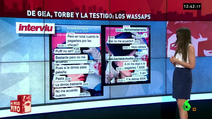 Frame 52.167473 de: Torbe, De Egea y la testigo: nuevos Whatsapps del escándalo 