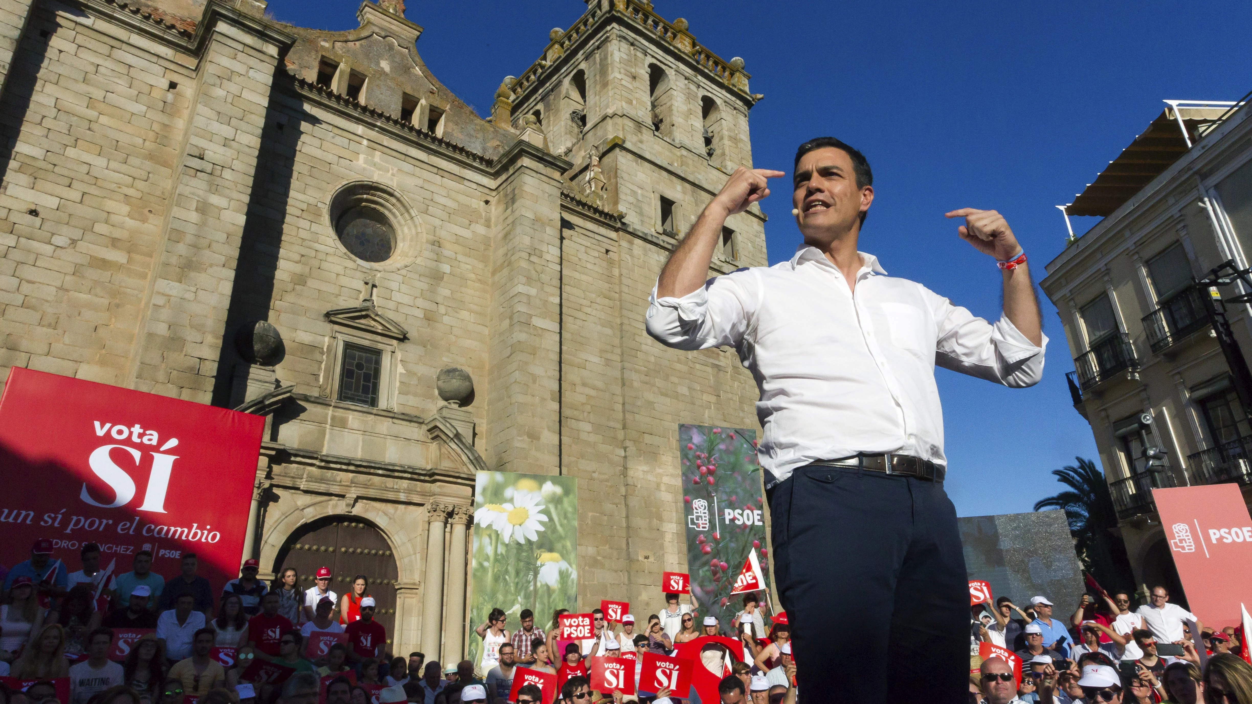 Pedro Sánchez, candidato del PSOE al Gobierno