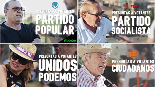 Votantes de los partidos