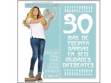 Iniciativa solidaria en toda España con motivo del Día de la Música y el Día Mundial de los refugiados Iniciativa solidaria en toda España con motivo del Día de la Música y el Día Mundial de los refugiados