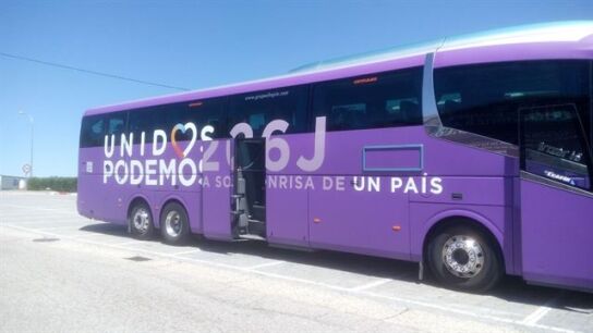 Autob&uacute;s de Podemos