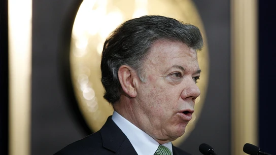 El presidente de Colombia, Juan Manuel Santos El presidente de Colombia, Juan Manuel Santos