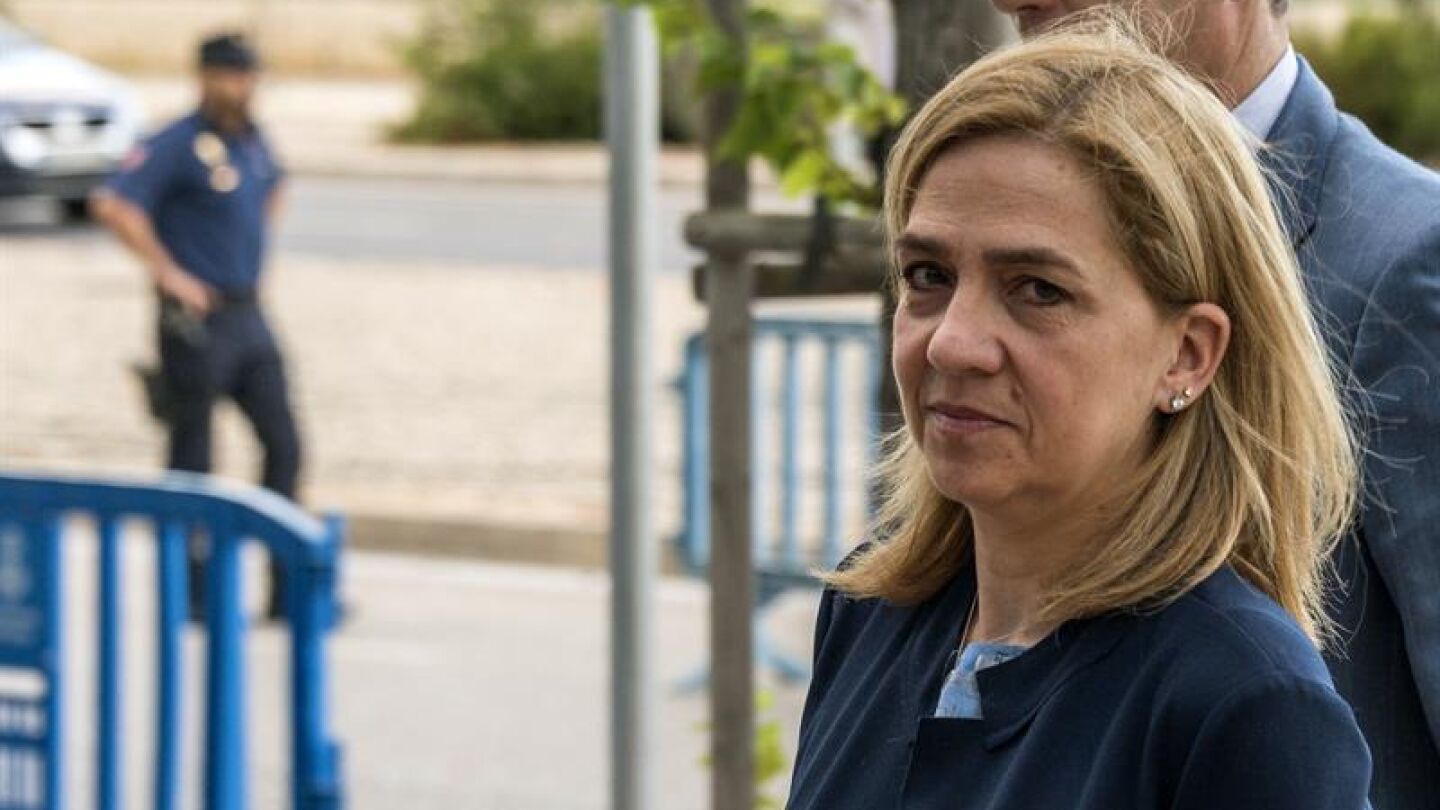 La Infanta llega al juicio de caso N&oacute;os 