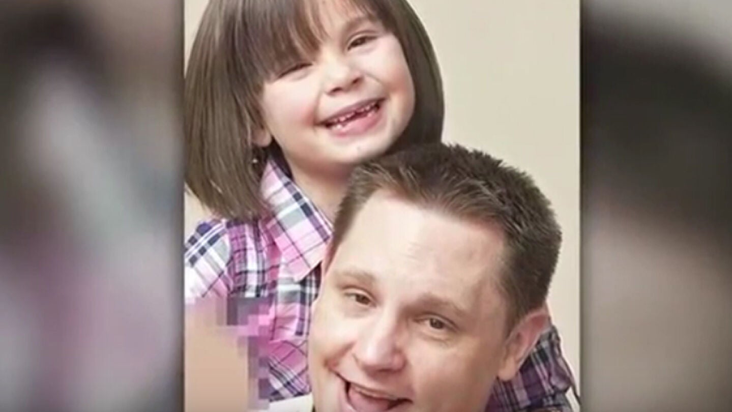Ben Butler con su hija