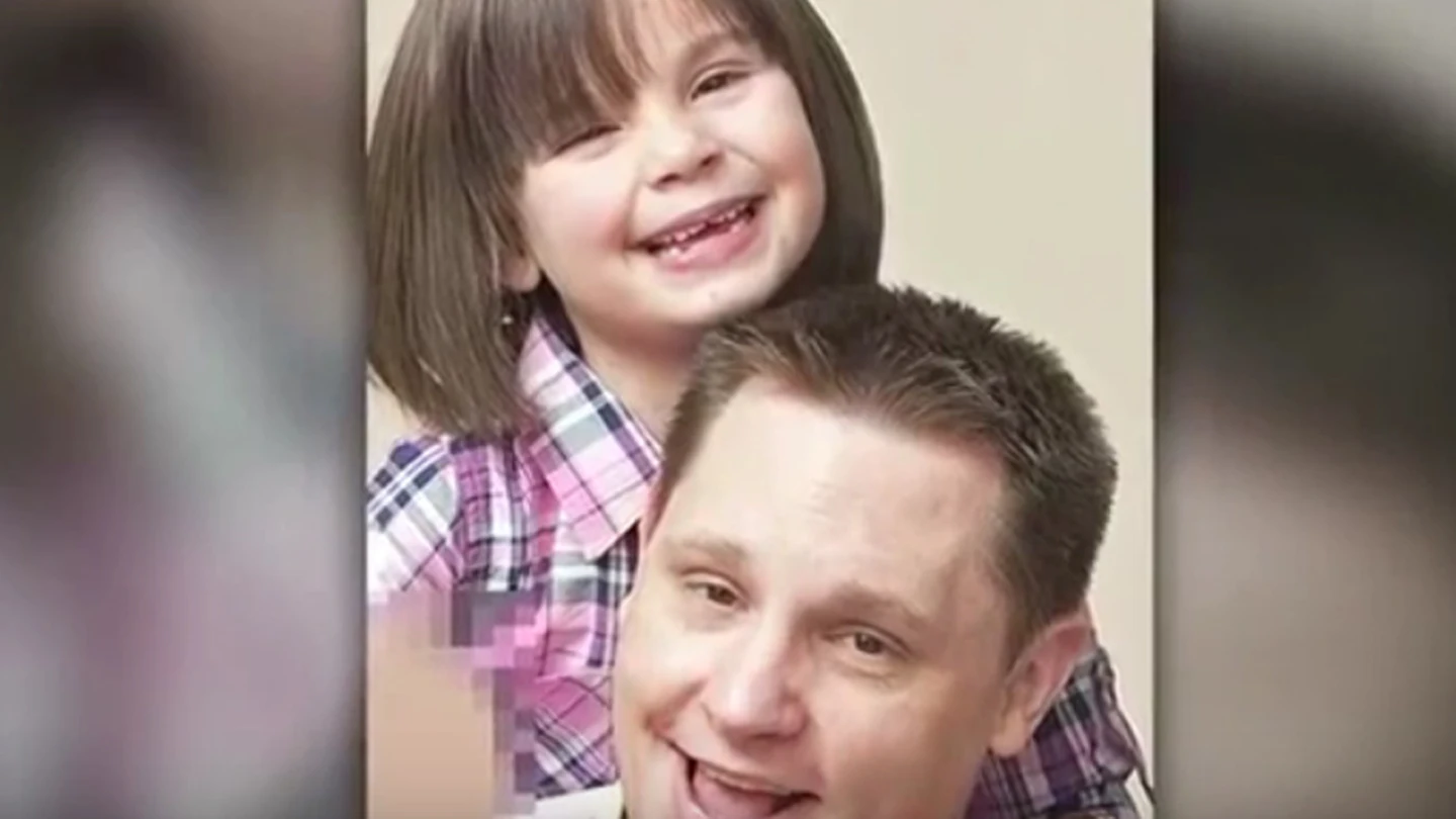 Ben Butler con su hija Ben Butler con su hija