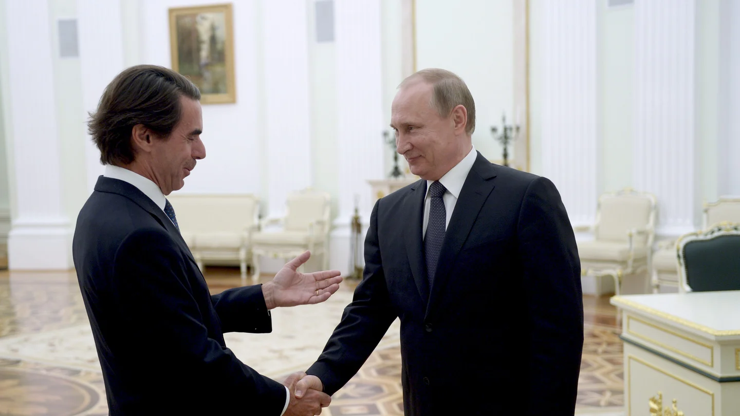 Aznar y Putin Aznar y Putin