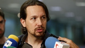 El líder de Podemos, Pablo Iglesias