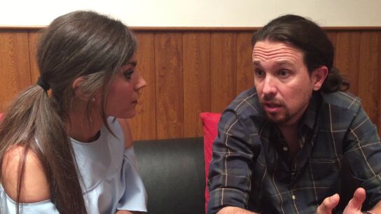 Pablo Iglesias, l&iacute;der de Podemos