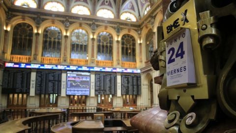 La Bolsa el d&iacute;a que se conoce el 'brexit'