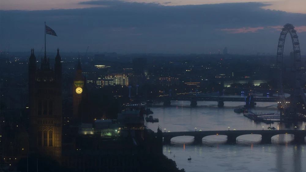 Vista de la ciudad de Londres