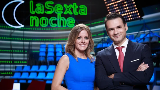 Iñaki López y Andrea Ropero, en laSexta Noche Iñaki López y Andrea Ropero, en laSexta Noche