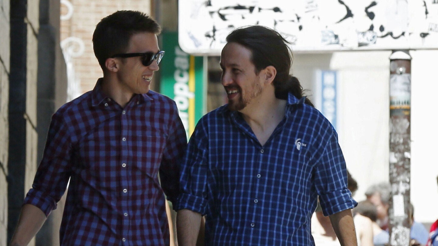 Pablo Iglesias e &Iacute;&ntilde;igo Errej&oacute;n