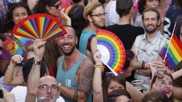 Fiesta del Orgullo Gay en Madrid