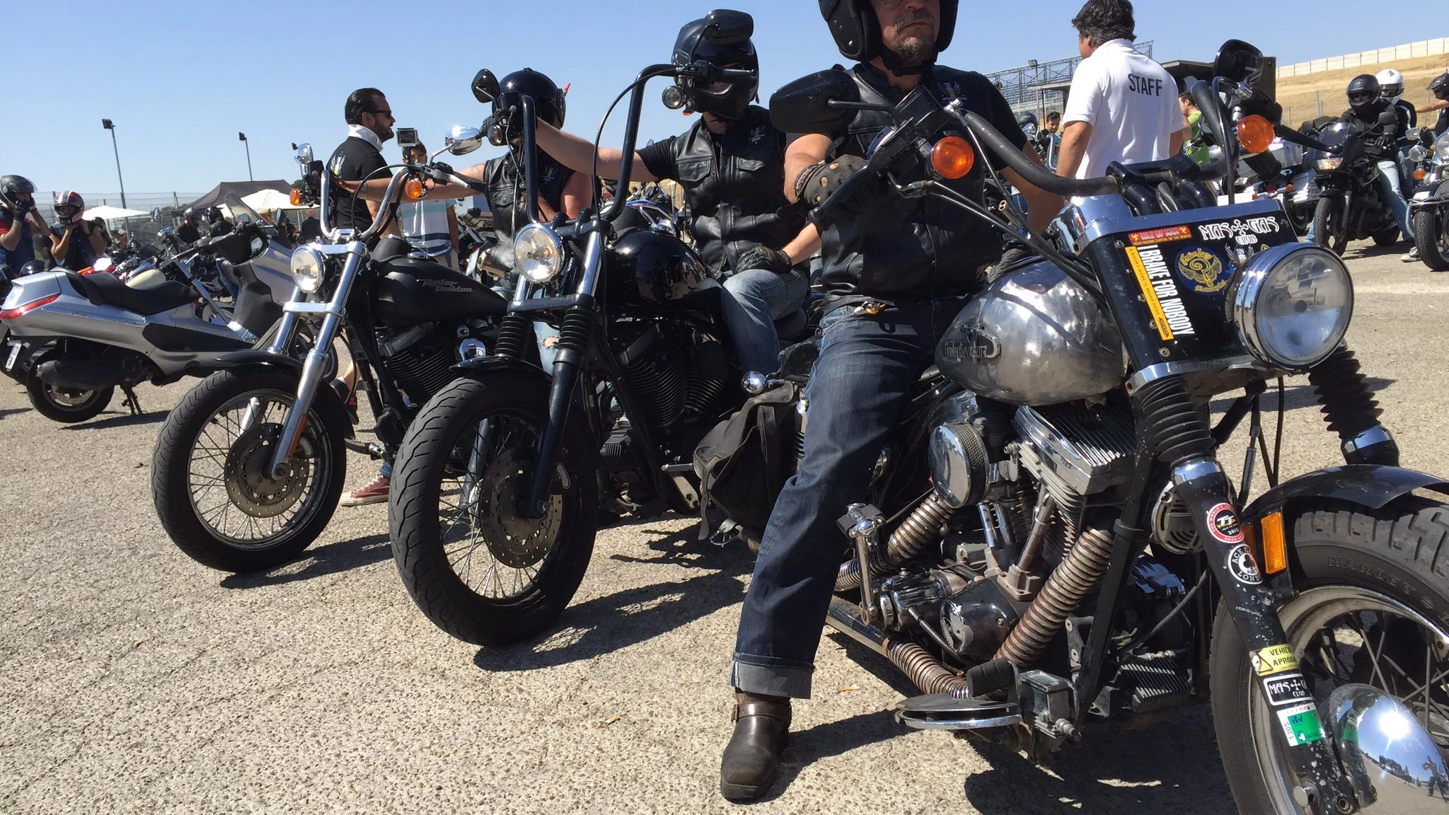 Los moteros 'SIN Riders' comienzan su ruta por las carreteras españolas contra el alcohol al volante