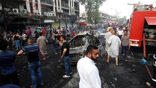 Atentado con coche bomba en Bagdad Atentado con coche bomba en Bagdad