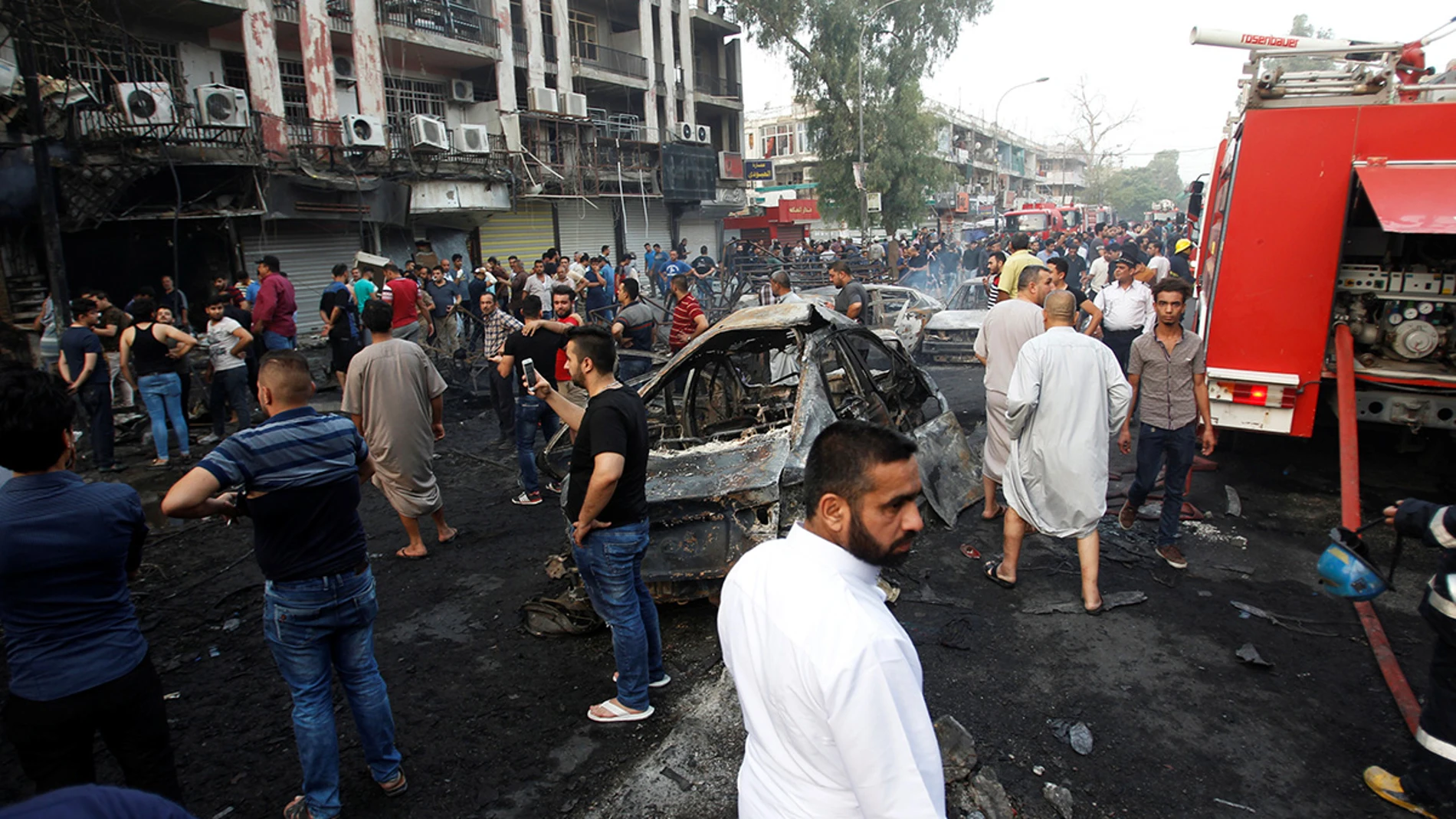 Atentado con coche bomba en Bagdad
