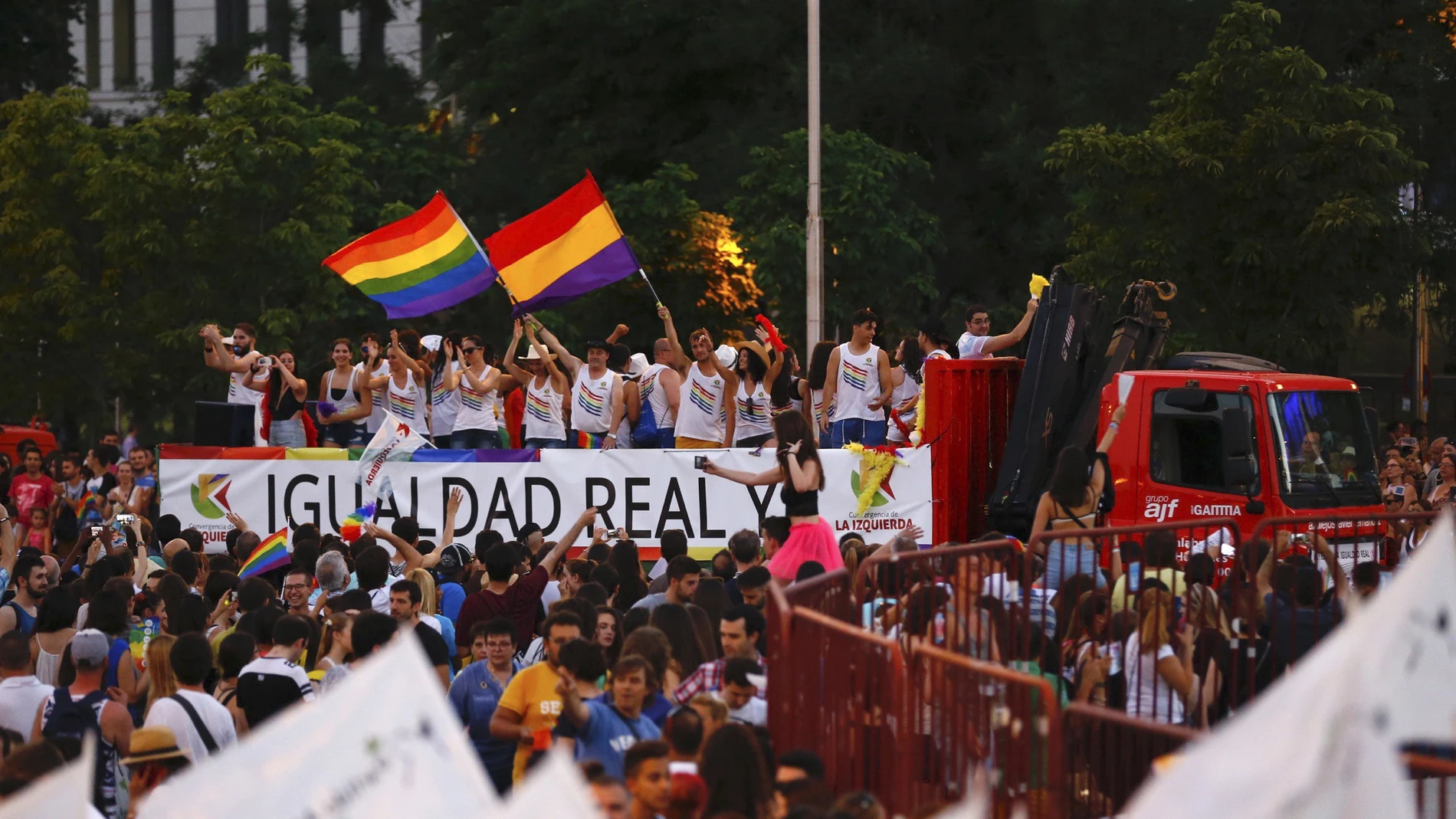 Orgullo LGTBI en Madrid 