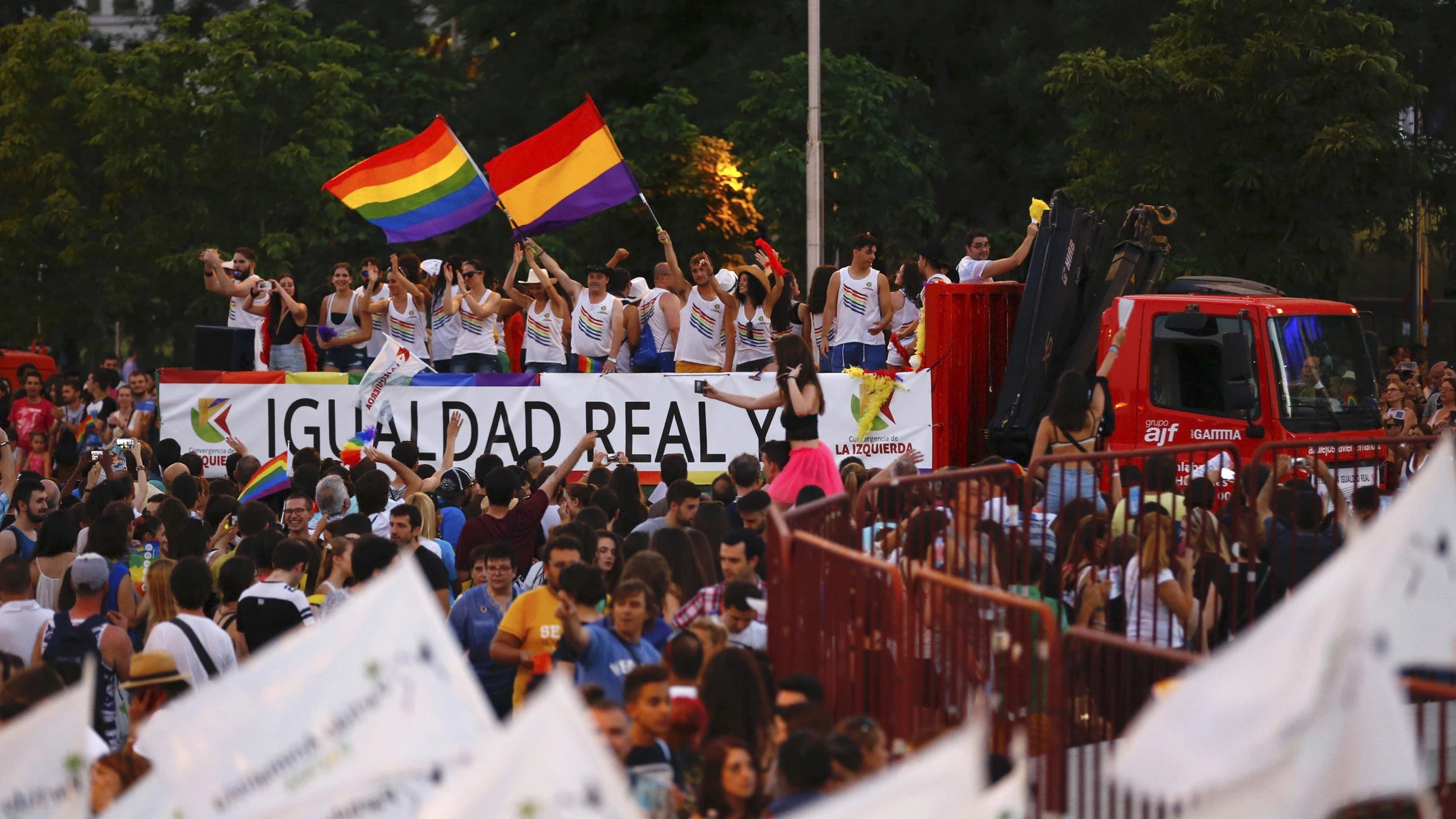 Orgullo LGTBI en Madrid 