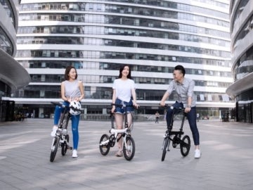 Mi QiCycle: así es la bici eléctrica plegable de Xiaomi
