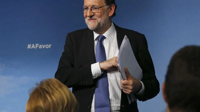 El presidente del Gobierno en funciones, Mariano Rajoy