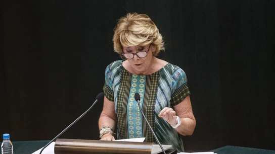 El ataque más feroz de Aguirre a Carmena: "Es la sacarina que amarga a todos los que desean invertir en Madrid" El ataque más feroz de Aguirre a Carmena: "Es la sacarina que amarga a todos los que desean invertir en Madrid"
