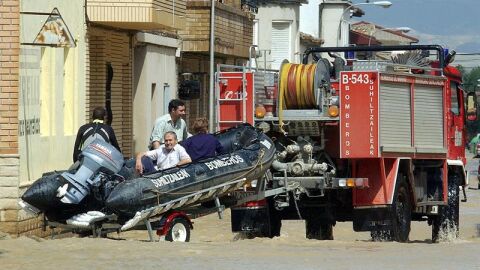 Inundaci&oacute;n en Calatayud