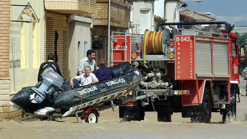 Inundación en Calatayud