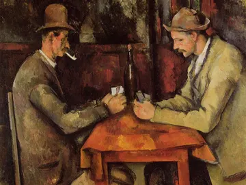 'Los jugadores de cartas' (Cézanne) 'Los jugadores de cartas' (Cézanne)