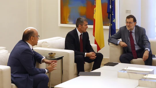 Reunión entre Coalición Canaria y PP Reunión entre Coalición Canaria y PP