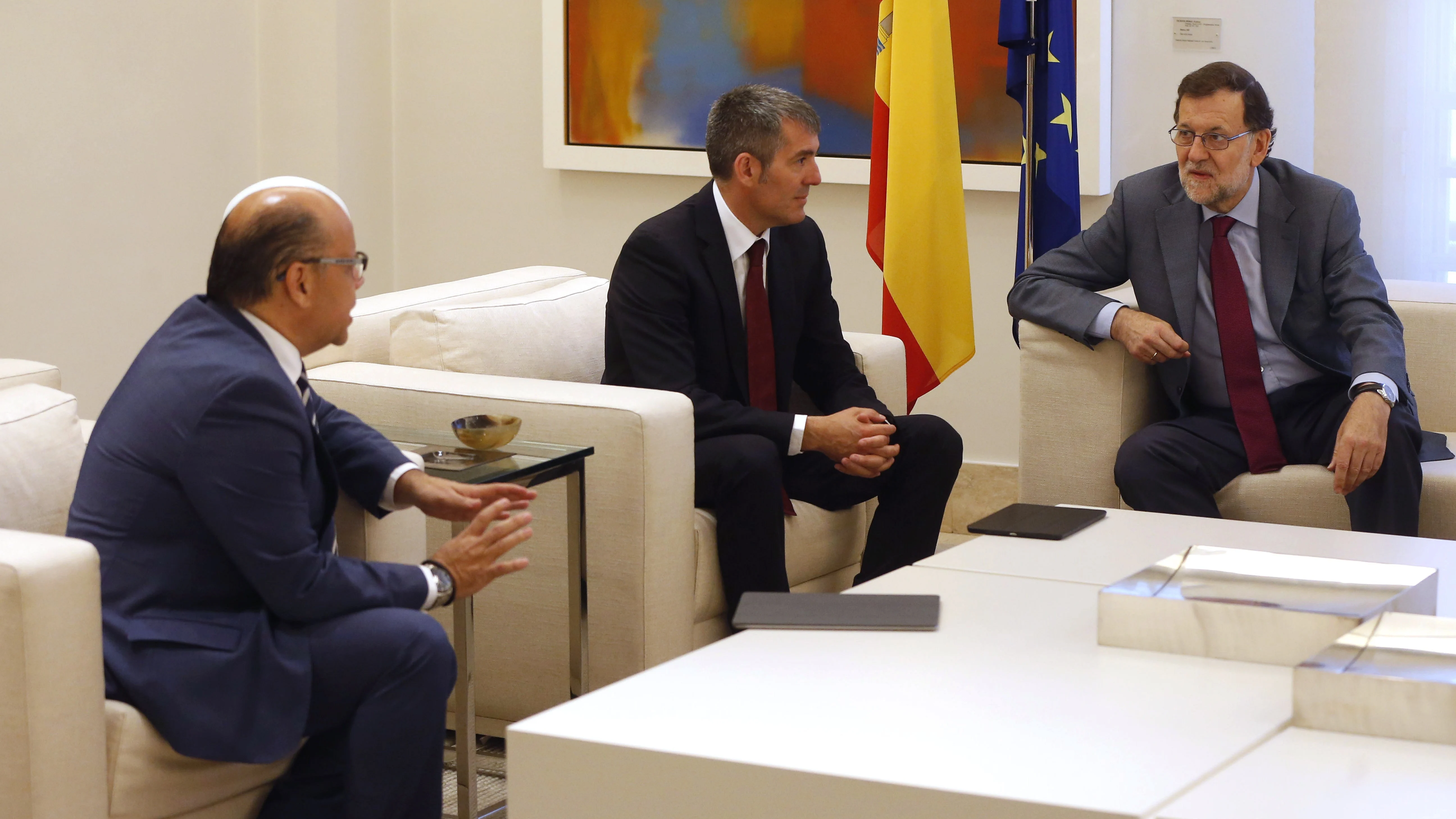 Reunión entre Coalición Canaria y PP