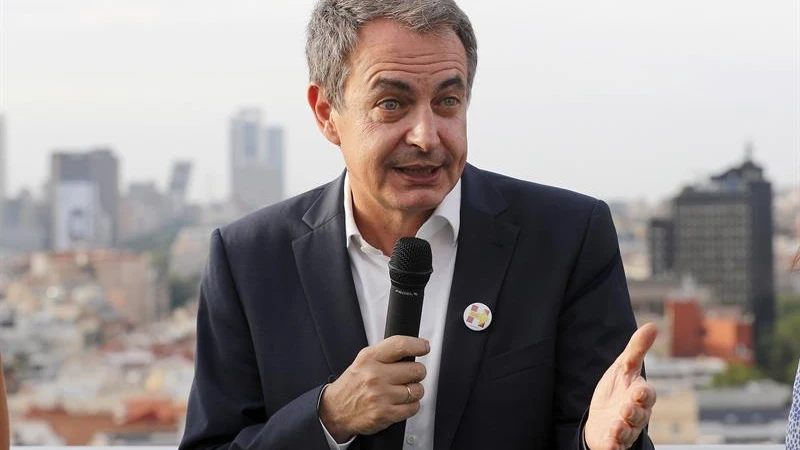 El expresidente del Gobierno, José Luis Rodríguez Zapatero