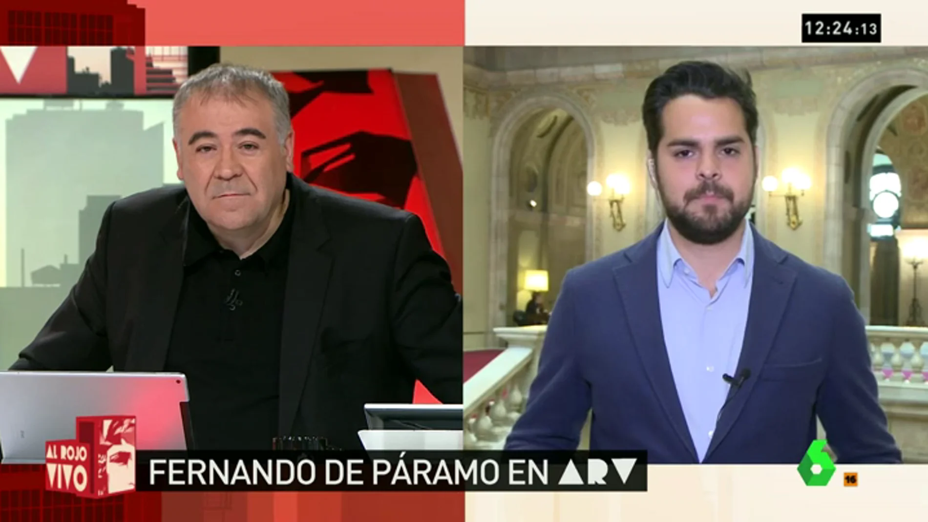 Frame 1.122839 de: De Páramo: "A Rajoy sólo le queda un gobierno en minoría del PP con abstención del PSOE"