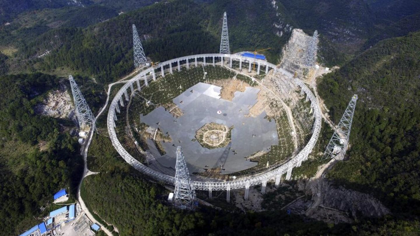 China ya cuenta con el radiotelescopio fijo m&aacute;s grande del mundo