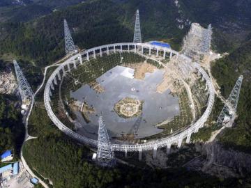 China ya cuenta con el radiotelescopio fijo más grande del mundo China ya cuenta con el radiotelescopio fijo más grande del mundo